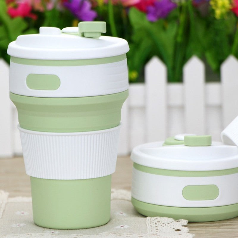 Tasse de voyage pliable