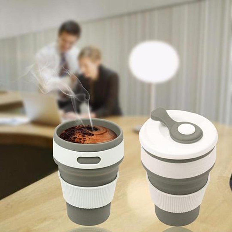 Tasse de voyage pliable