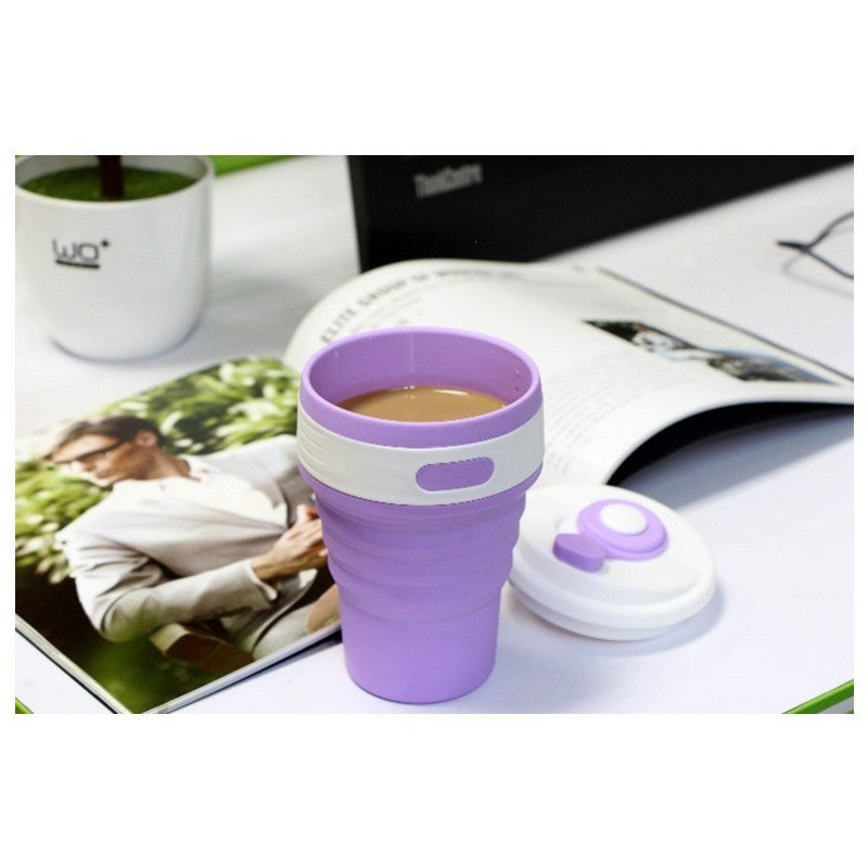 Tasse de voyage pliable