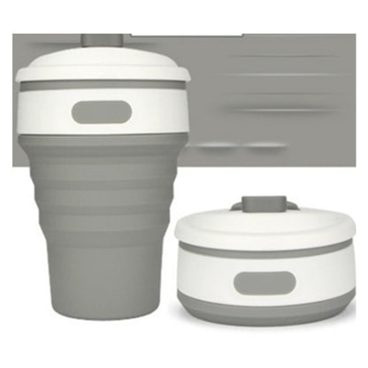 Taza de viaje plegable