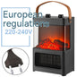 Simulation Flame Heater
