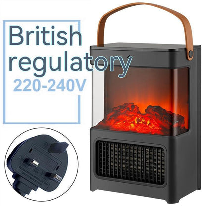 Simulation Flame Heater