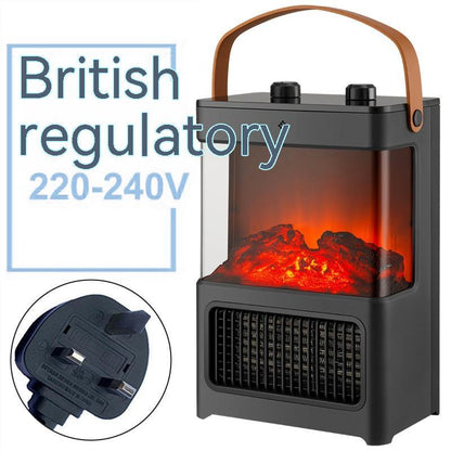 Simulation Flame Heater